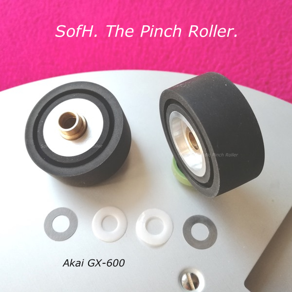 Akai GX-600 Pinch Rollers