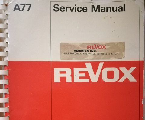 Revox A77 SM