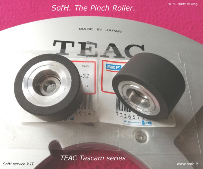 TEAC Tascam series Pinch Roller w/ original SKF
