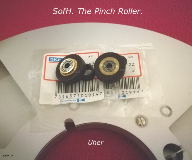 Uher Monitor series Pinch Roller