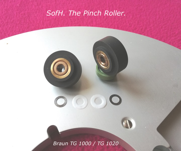 Braun TG 1000 TG 1020 Pinch Roller