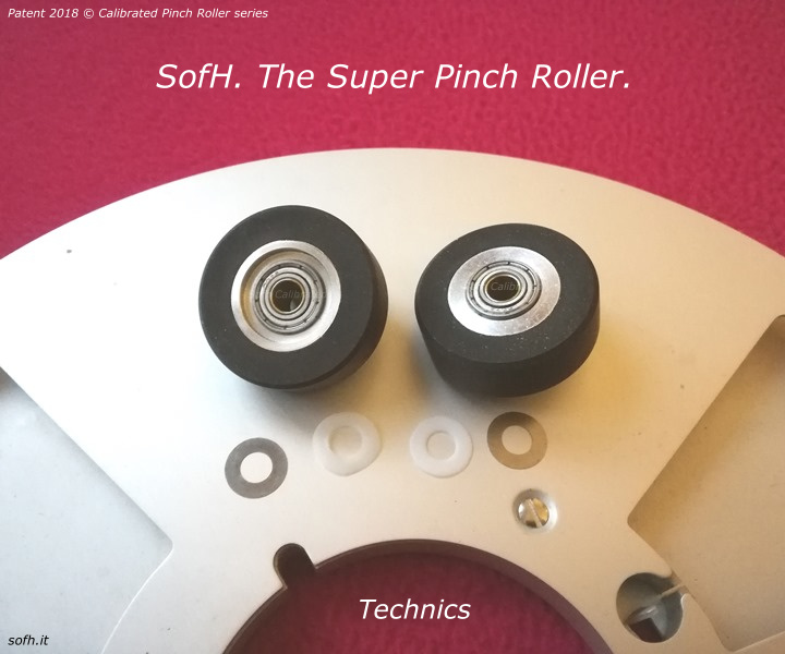 Technics-RS SERIES  BRAND NEW Pair of PINCH ROLLER 1500/1506/1520/1700 
