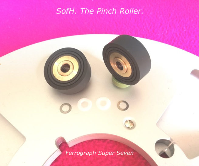 Ferrograph Super Seven Pinch Roller