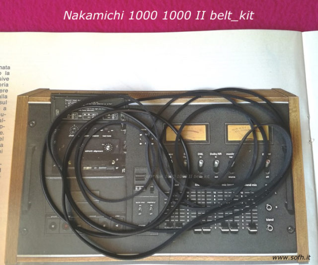 Nak 1000 belt_kit