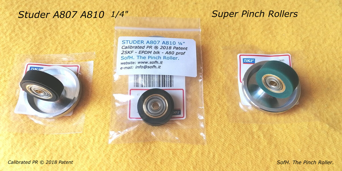 Studer A807 A810 Super Pinch Roller SofH